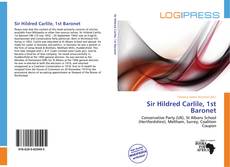 Sir Hildred Carlile, 1st Baronet kitap kapağı