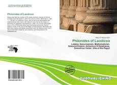 Portada del libro de Philonides of Laodicea