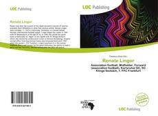 Bookcover of Renate Lingor