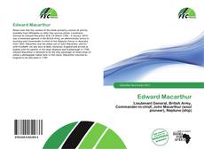 Edward Macarthur kitap kapağı