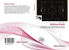 Capa do livro de Matthew Booth 