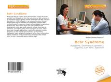 Bookcover of Behr Syndrome