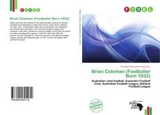 Buchcover von Brian Coleman (Footballer Born 1932)