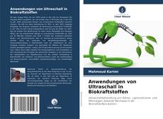 Portada del libro de Anwendungen von Ultraschall in Biokraftstoffen