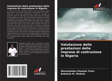 Обложка Valutazione delle prestazioni delle imprese di costruzione in Nigeria