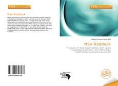 Bookcover of Max Ruddock