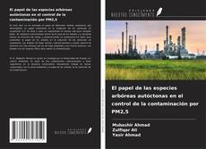 Capa do livro de El papel de las especies arbóreas autóctonas en el control de la contaminación por PM2,5 