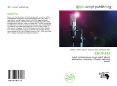 Buchcover von CHUP-FM