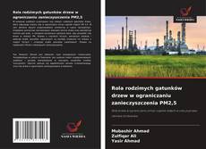 Portada del libro de Rola rodzimych gatunków drzew w ograniczaniu zanieczyszczenia PM2,5