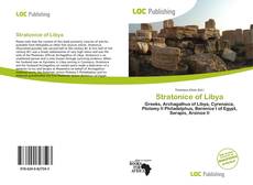 Stratonice of Libya kitap kapağı