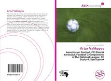 Capa do livro de Artur Valikayev 