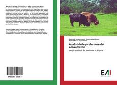 Buchcover von Analisi delle preferenze dei consumatori