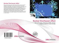 Capa do livro de Nuclear Overhauser effect 