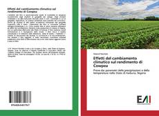 Buchcover von Effetti del cambiamento climatico sul rendimento di Cowpea