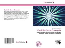 Capa do livro de Cunliffe-Owen Concordia 