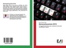 Capa do livro de Demonetizzazione 2016 