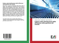 Capa do livro de Cultura nella distribuzione delle differenze nella gestione del mondo 