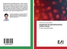 Argomenti di specializzazione, matrici dense kitap kapağı