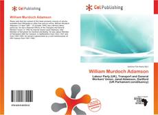 Portada del libro de William Murdoch Adamson