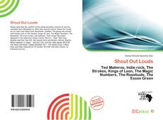 Portada del libro de Shout Out Louds