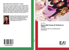 Portada del libro de Opera-Bel Canto di Pechino in cinese