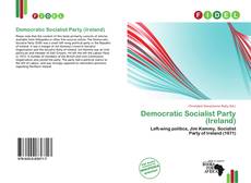 Buchcover von Democratic Socialist Party (Ireland)