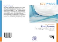 Nepali Congress kitap kapağı