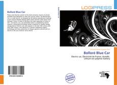 Bolloré Blue Car kitap kapağı