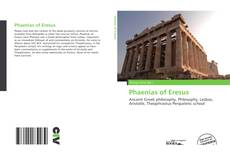 Bookcover of Phaenias of Eresus