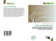 Capa do livro de Vânia Cristina Martins 