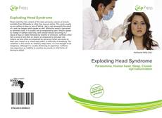 Buchcover von Exploding Head Syndrome