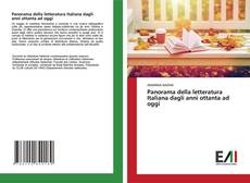Bookcover of Panorama della letteratura Italiana dagli anni ottanta ad oggi