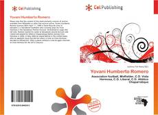 Portada del libro de Yovani Humberto Romero