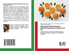 Buchcover von Potenziale Biotecnologico Dell'olio Essenziale Di Agrumi X SP