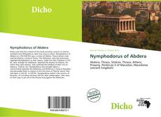 Bookcover of Nymphodorus of Abdera