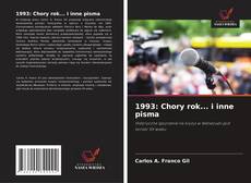 Обложка 1993: Chory rok... i inne pisma