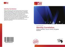 Couverture de Identity Correlation