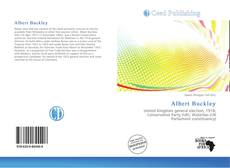 Portada del libro de Albert Buckley