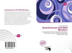 Saskatchewan CCF/NDP Members kitap kapağı