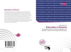 Bookcover of Education in Estonia