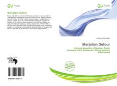 Copertina di Marjolain Dufour
