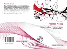 Capa do livro de Ricardo Nunes 