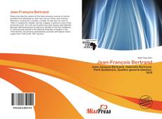 Bookcover of Jean-François Bertrand