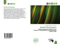 Capa do livro de Noëlla Champagne 