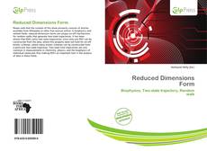 Copertina di Reduced Dimensions Form