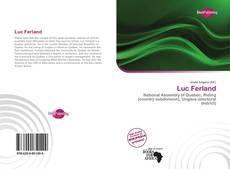 Portada del libro de Luc Ferland