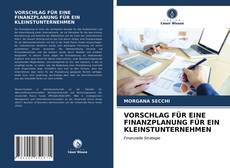 VORSCHLAG FÜR EINE FINANZPLANUNG FÜR EIN KLEINSTUNTERNEHMEN kitap kapağı