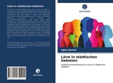 Capa do livro de Lärm in städtischen Gebieten 