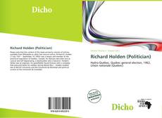 Bookcover of Richard Holden (Politician)