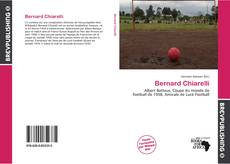 Buchcover von Bernard Chiarelli